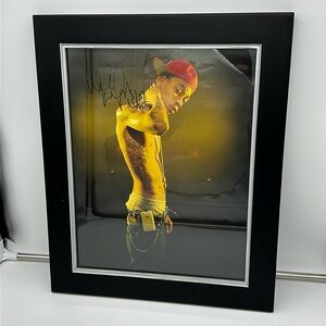 Wiz Khalifa Signed Framed Photo